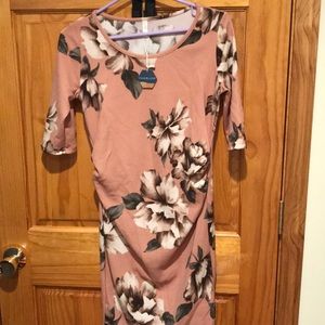 Pink Blush MATERNITY Dress